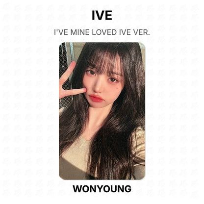 IVE I'VE MINE LOVED IVE VER. Official Photocard