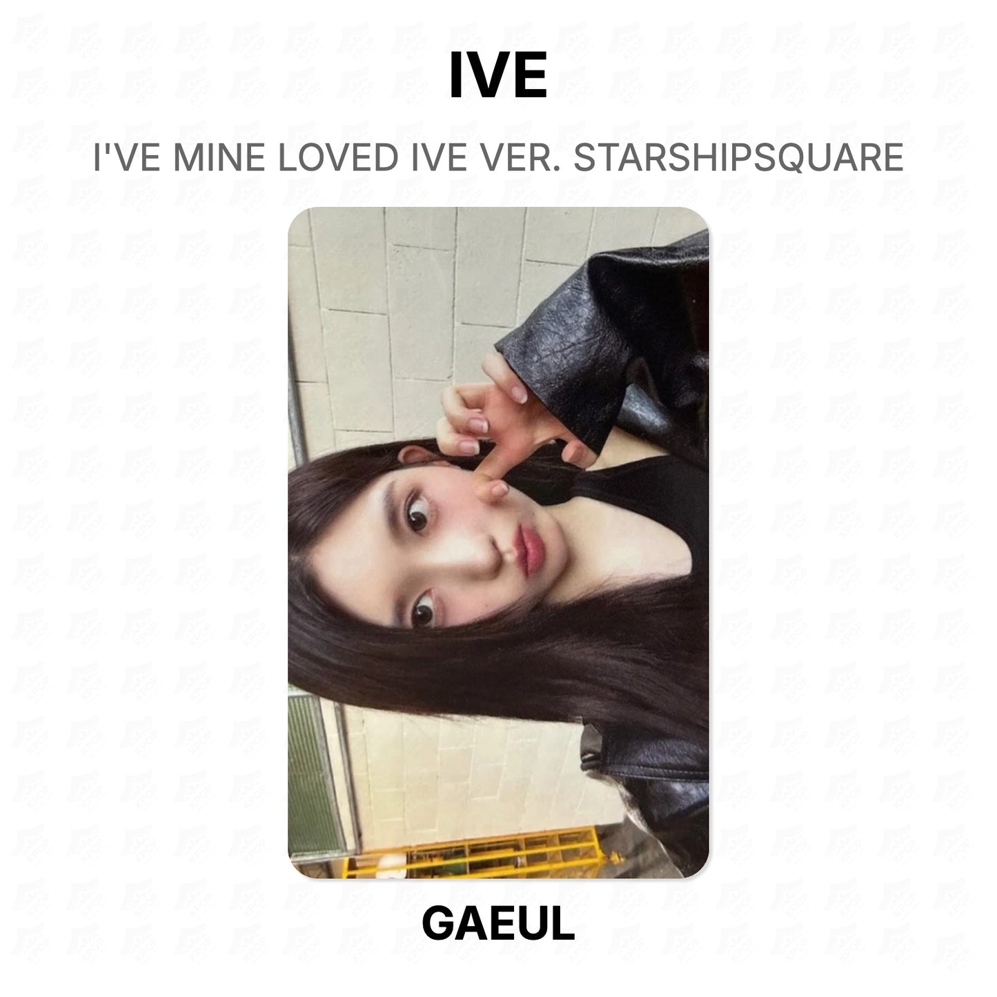 IVE I'VE MINE LOVED IVE VER. STARSHIPSQUARE Official Photocard