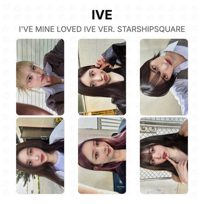 IVE I'VE MINE LOVED IVE VER. STARSHIPSQUARE Official Photocard