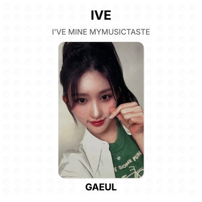 IVE I'VE MINE MYMUSICTASTE Official Photocard