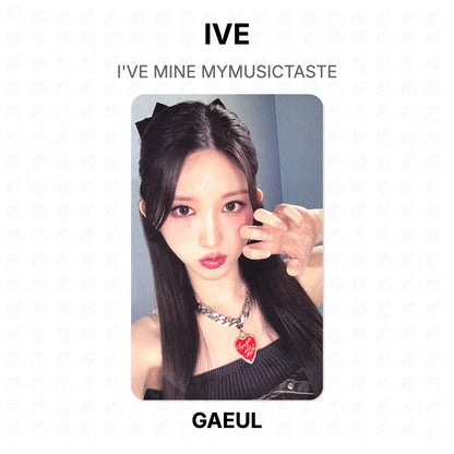 IVE I'VE MINE MYMUSICTASTE Official Photocard
