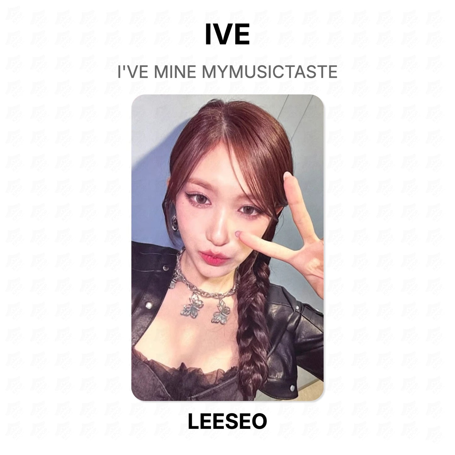 IVE I'VE MINE MYMUSICTASTE Official Photocard