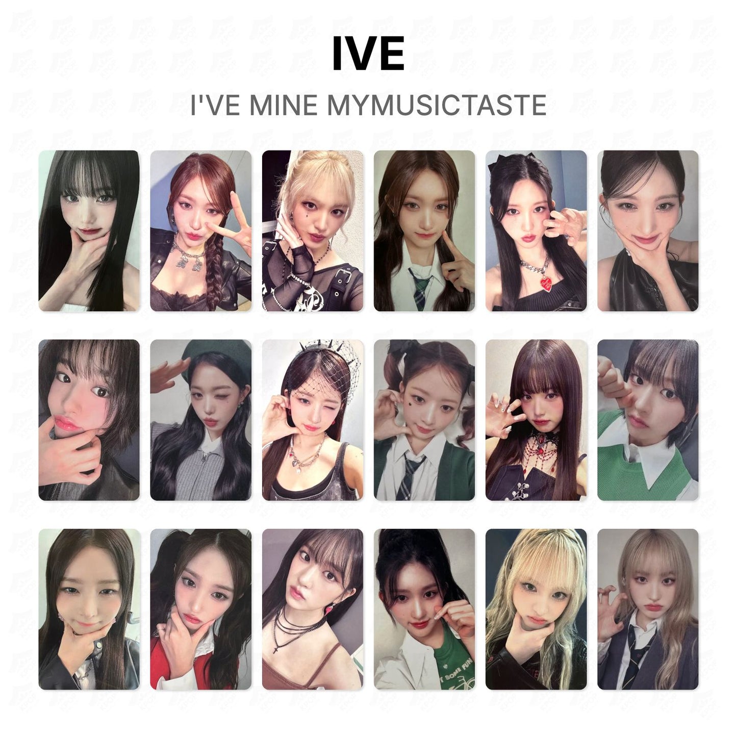 IVE I'VE MINE MYMUSICTASTE Official Photocard