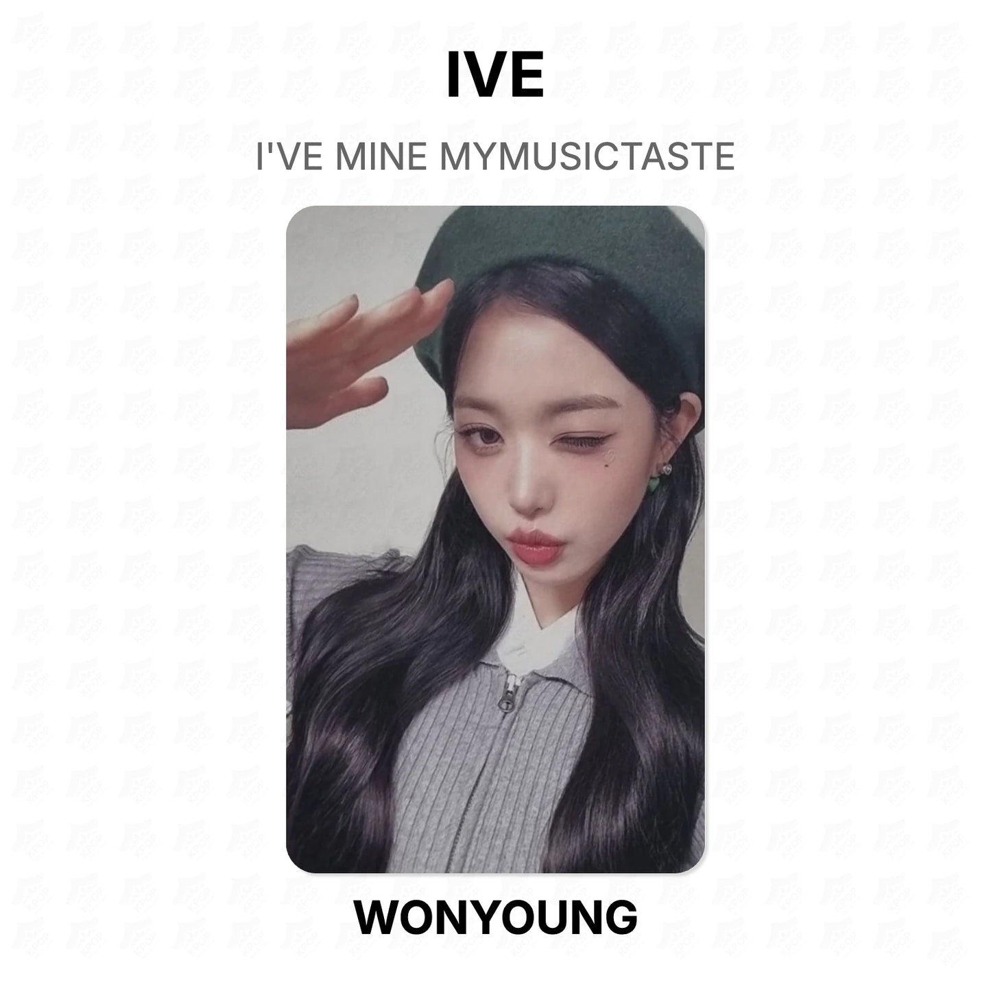 IVE I'VE MINE MYMUSICTASTE Official Photocard