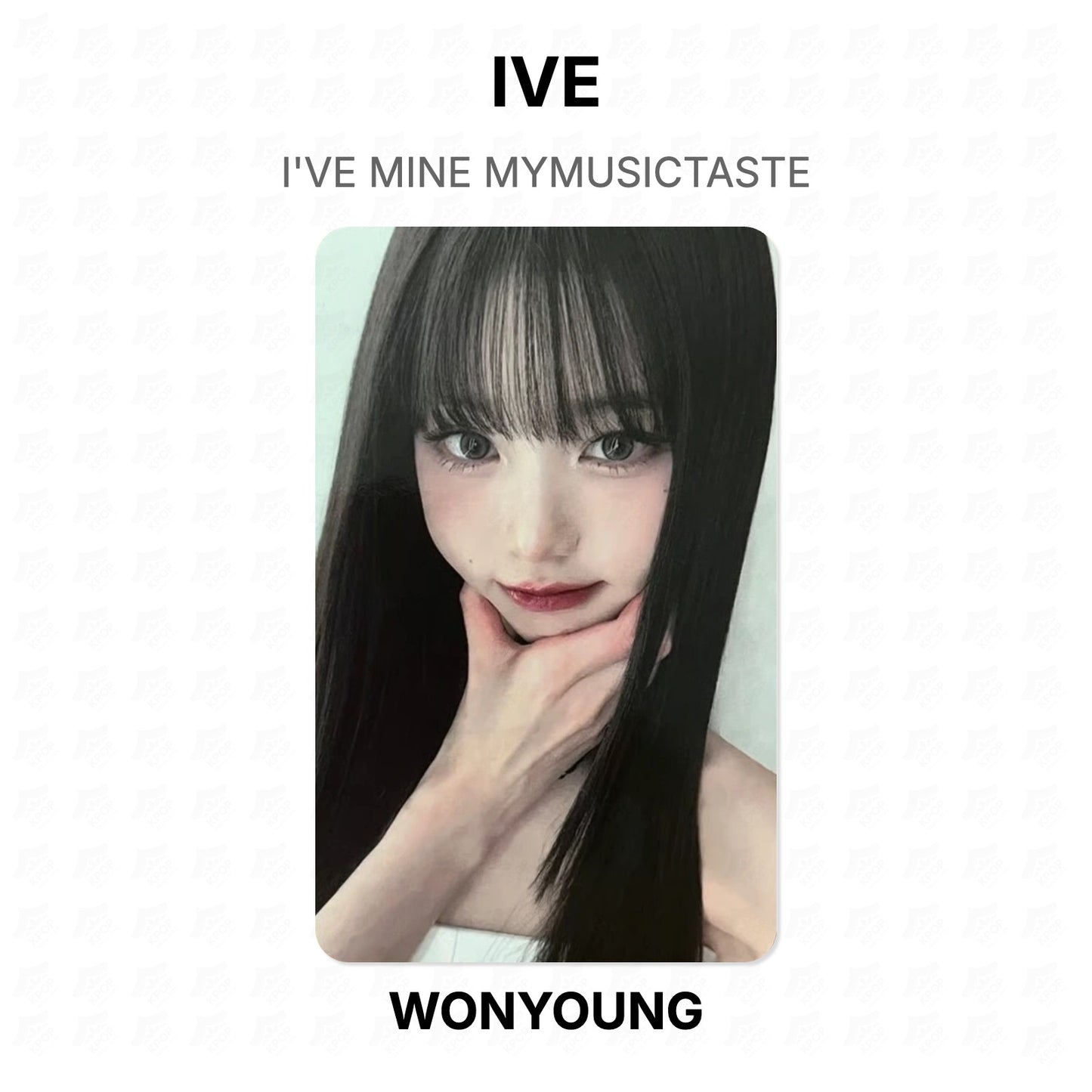 IVE I'VE MINE MYMUSICTASTE Official Photocard