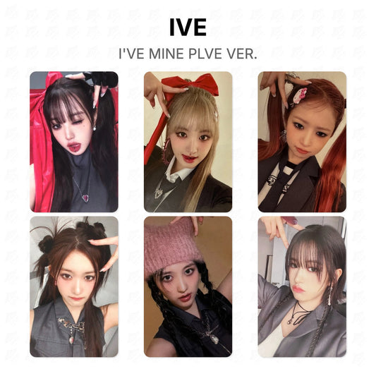 IVE I'VE MINE PLVE VER. Official Photocard