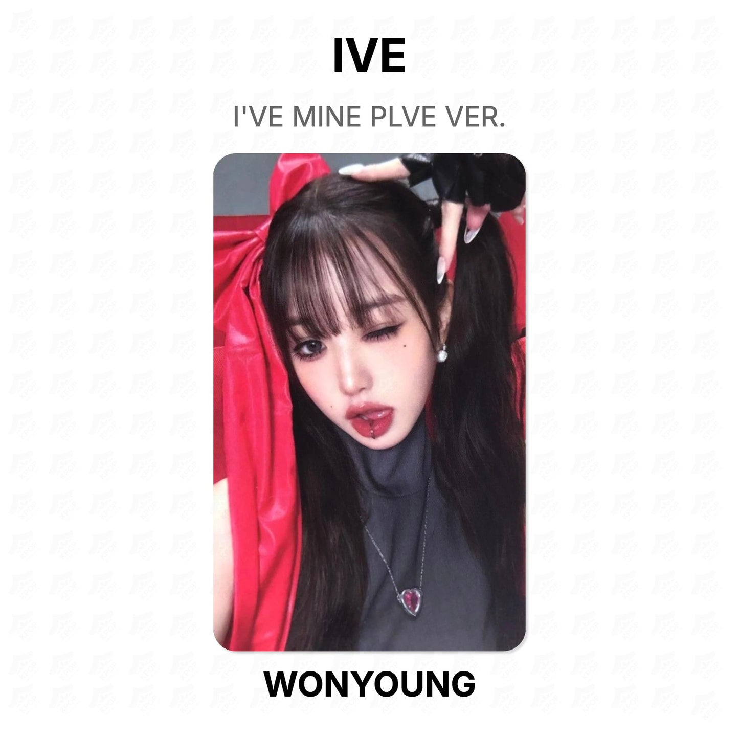 IVE I'VE MINE PLVE VER. Official Photocard