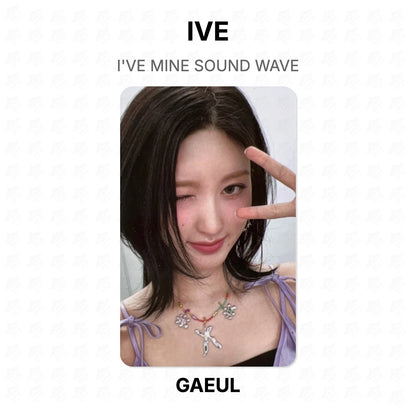 IVE I'VE MINE SOUND WAVE Official Photocard