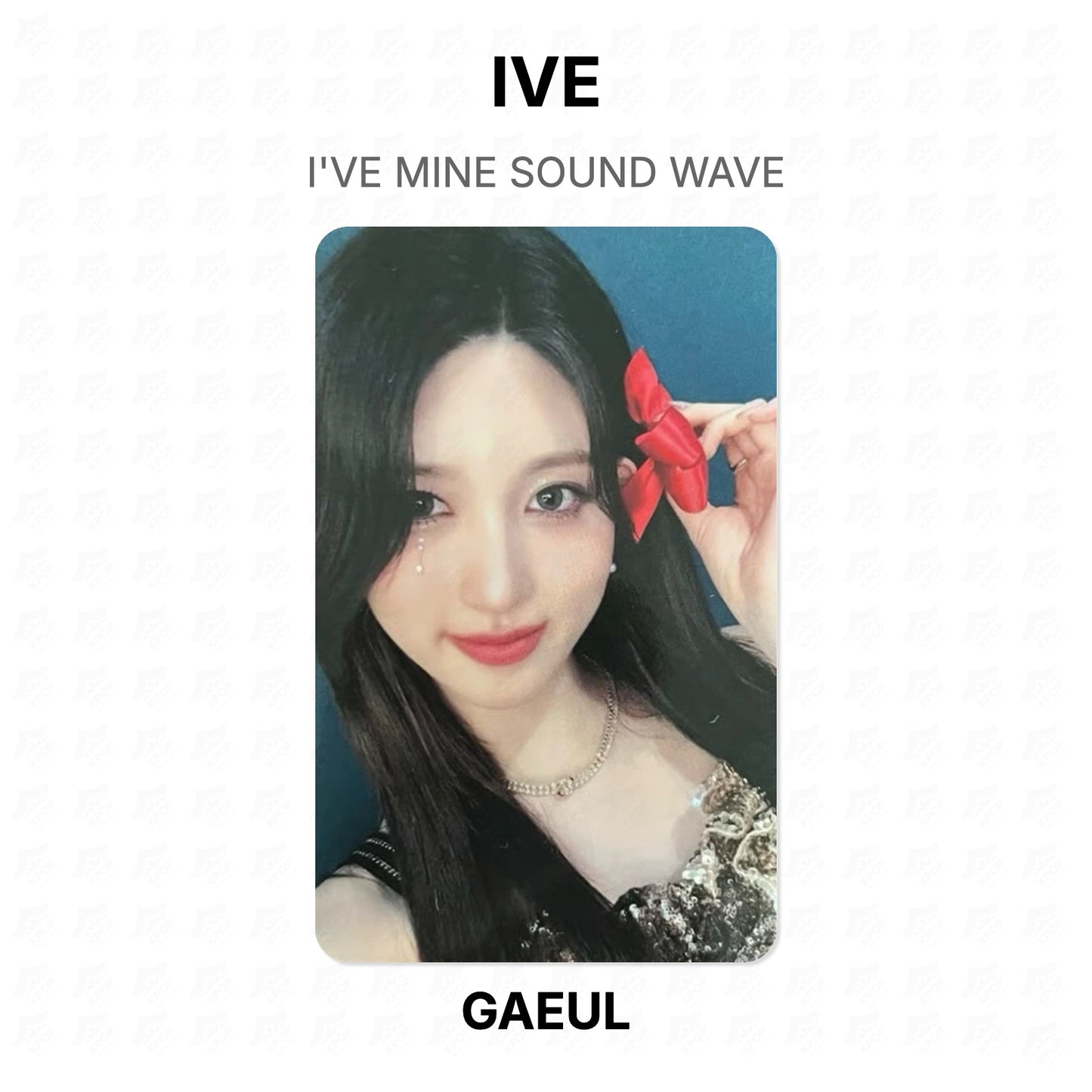 IVE I'VE MINE SOUND WAVE Official Photocard