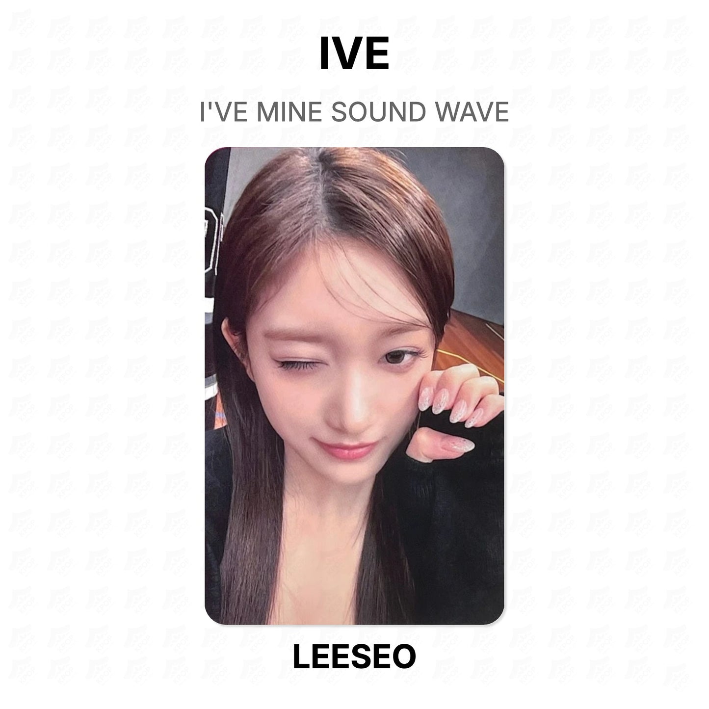 IVE I'VE MINE SOUND WAVE Official Photocard