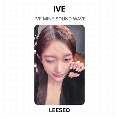IVE I'VE MINE SOUND WAVE Official Photocard