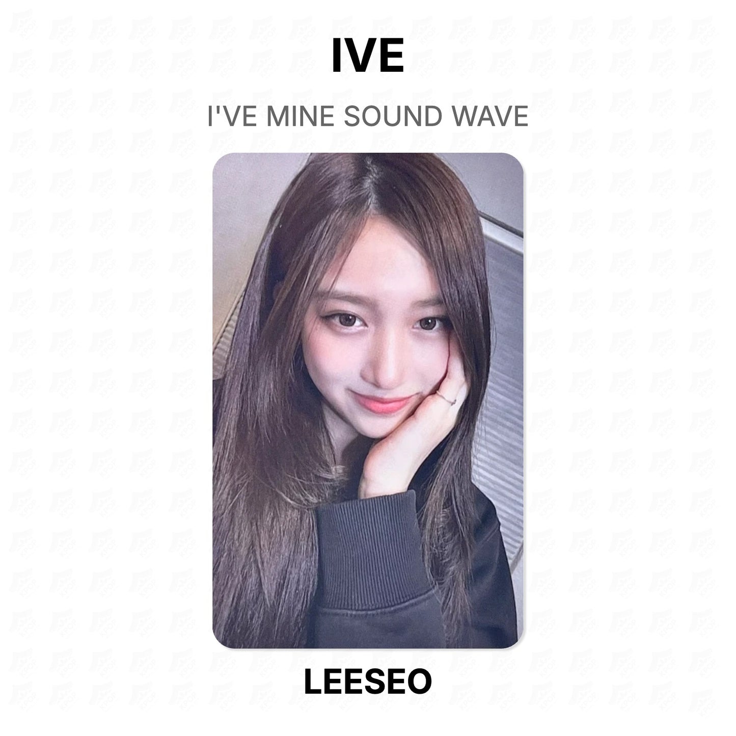 IVE I'VE MINE SOUND WAVE Official Photocard