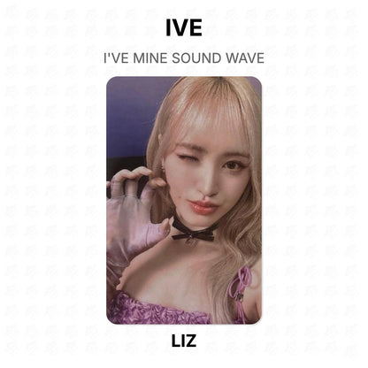 IVE I'VE MINE SOUND WAVE Official Photocard