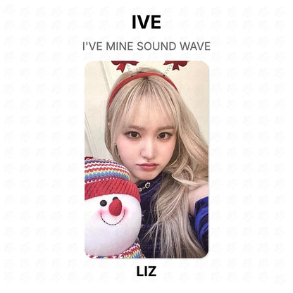 IVE I'VE MINE SOUND WAVE Official Photocard