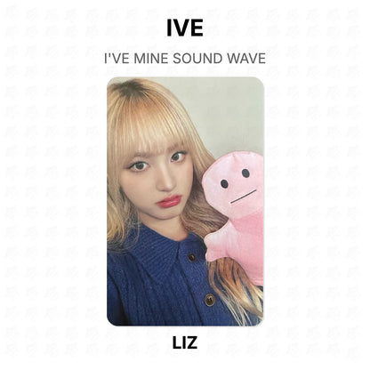 IVE I'VE MINE SOUND WAVE Official Photocard