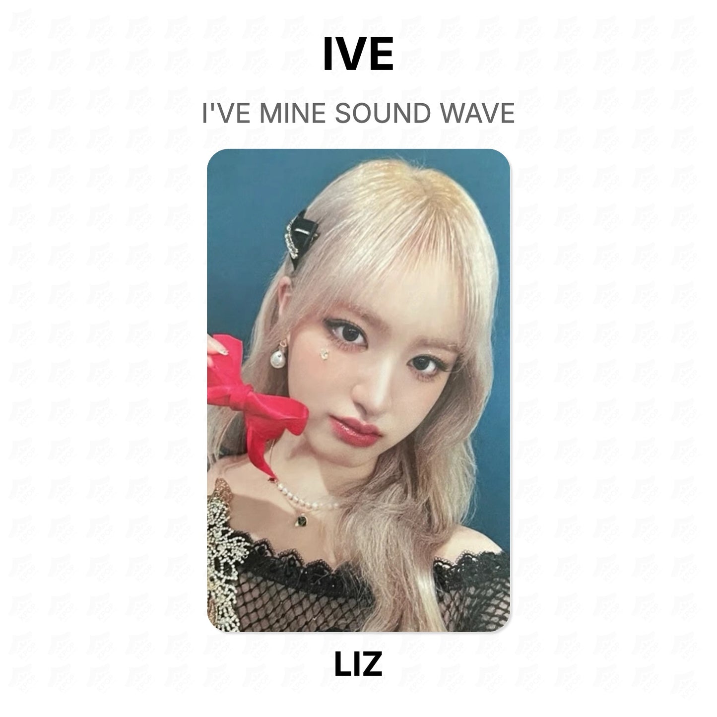 IVE I'VE MINE SOUND WAVE Official Photocard