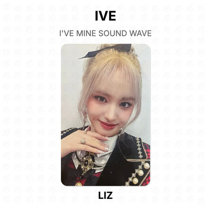 IVE I'VE MINE SOUND WAVE Official Photocard