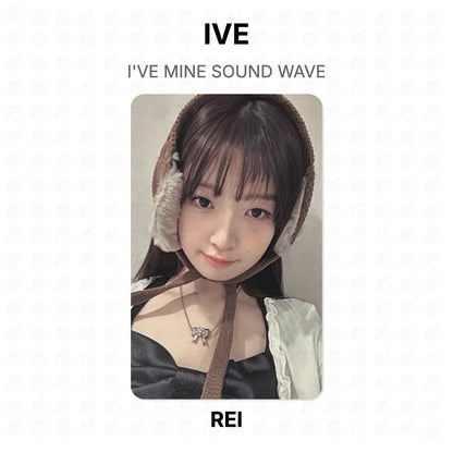 IVE I'VE MINE SOUND WAVE Official Photocard