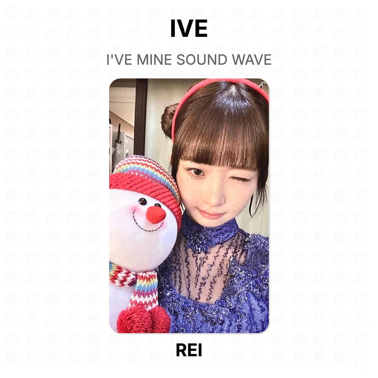 IVE I'VE MINE SOUND WAVE Official Photocard