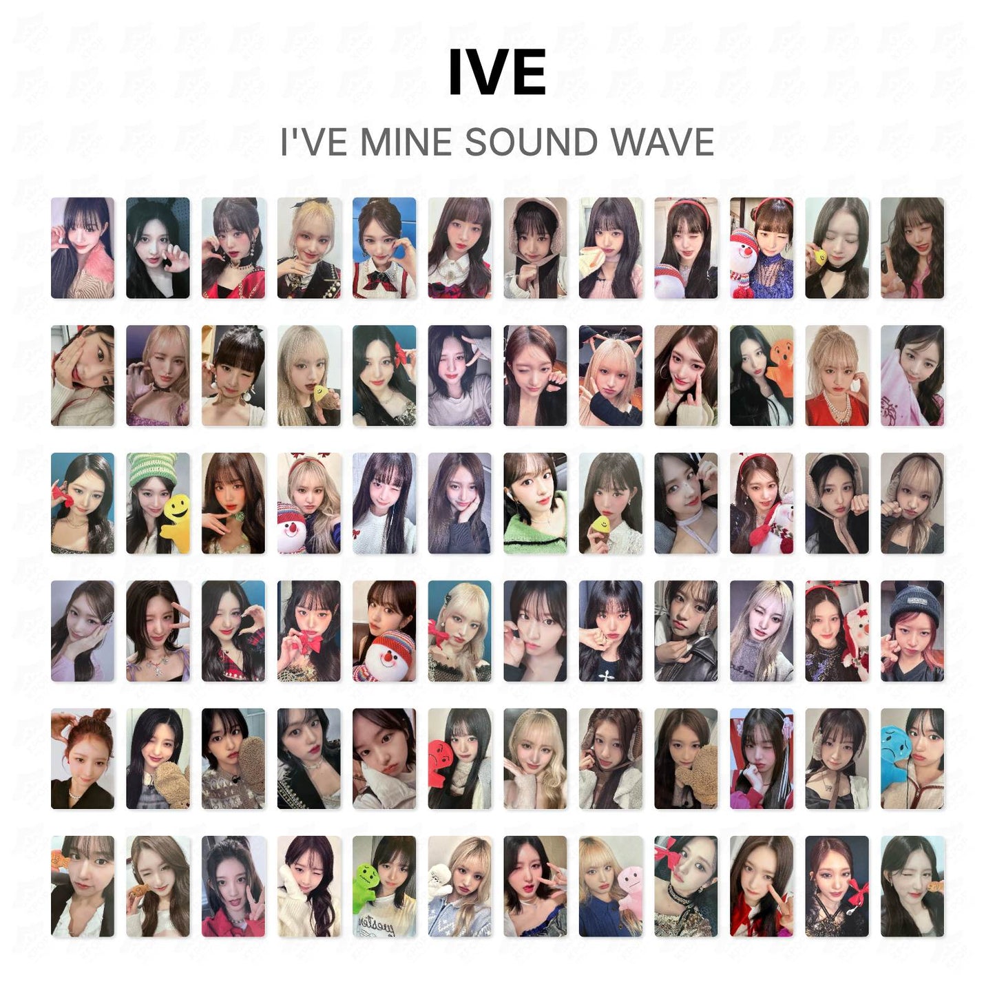 IVE I'VE MINE SOUND WAVE Official Photocard