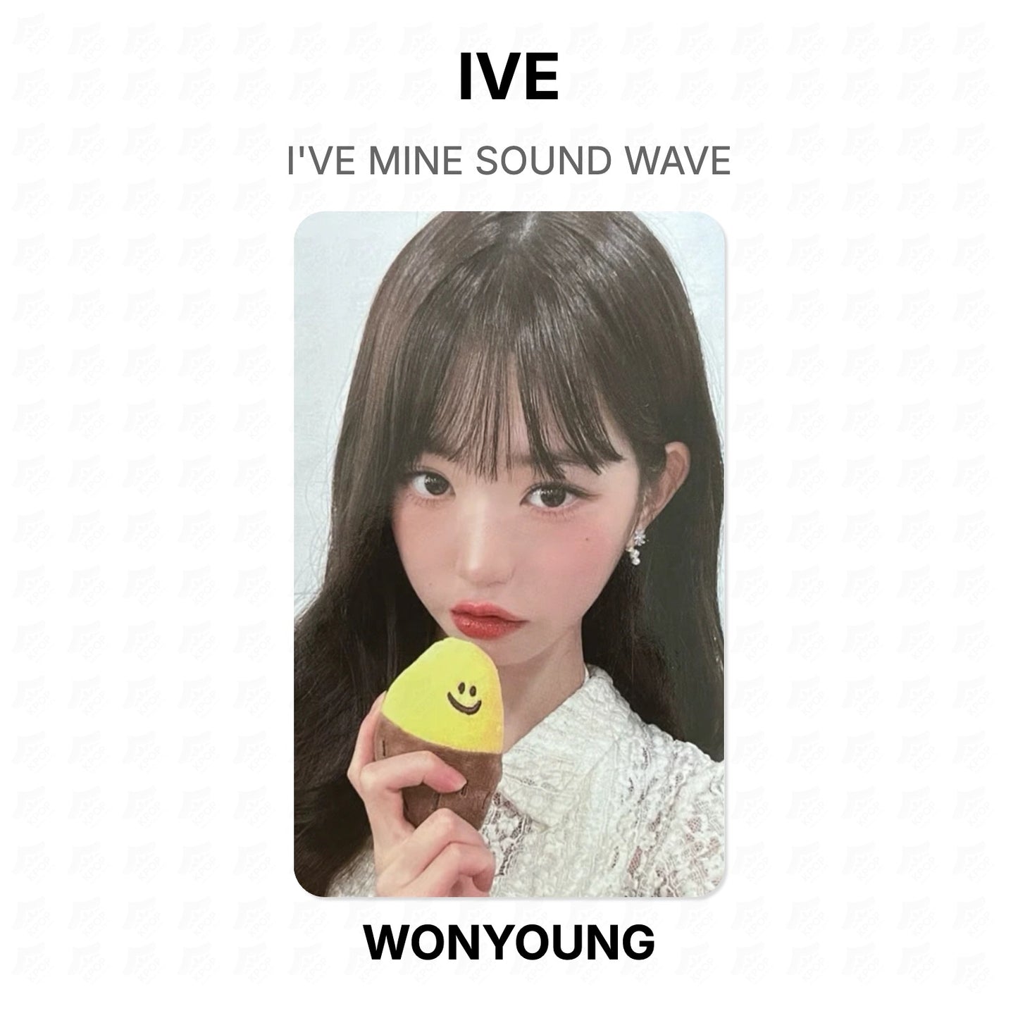 IVE I'VE MINE SOUND WAVE Official Photocard