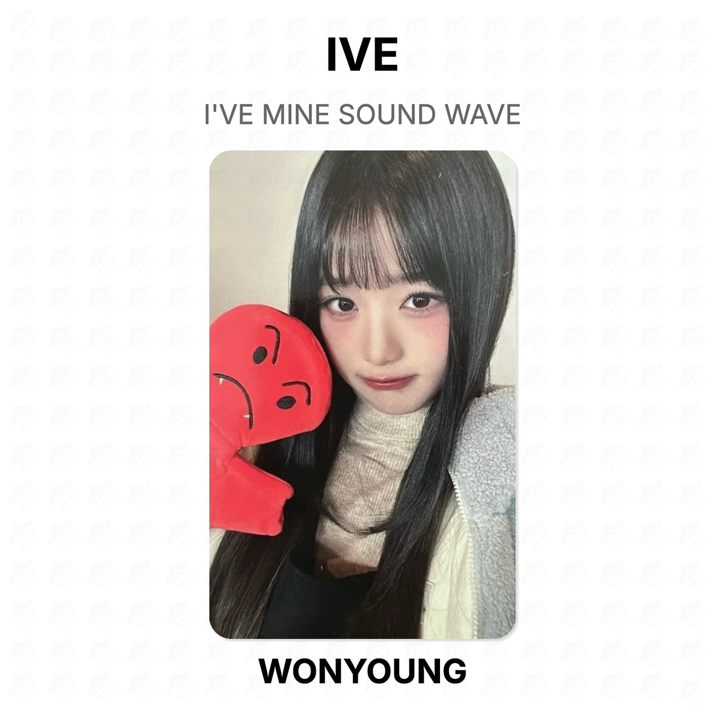 IVE I'VE MINE SOUND WAVE Official Photocard