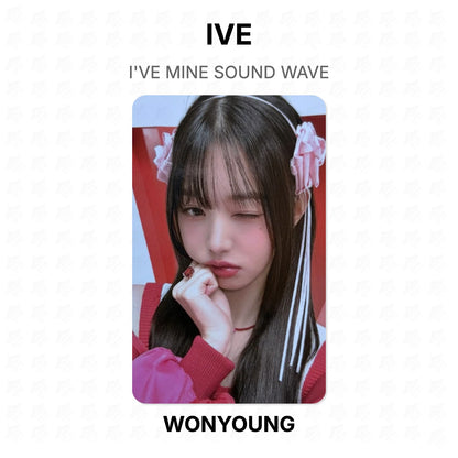 IVE I'VE MINE SOUND WAVE Official Photocard