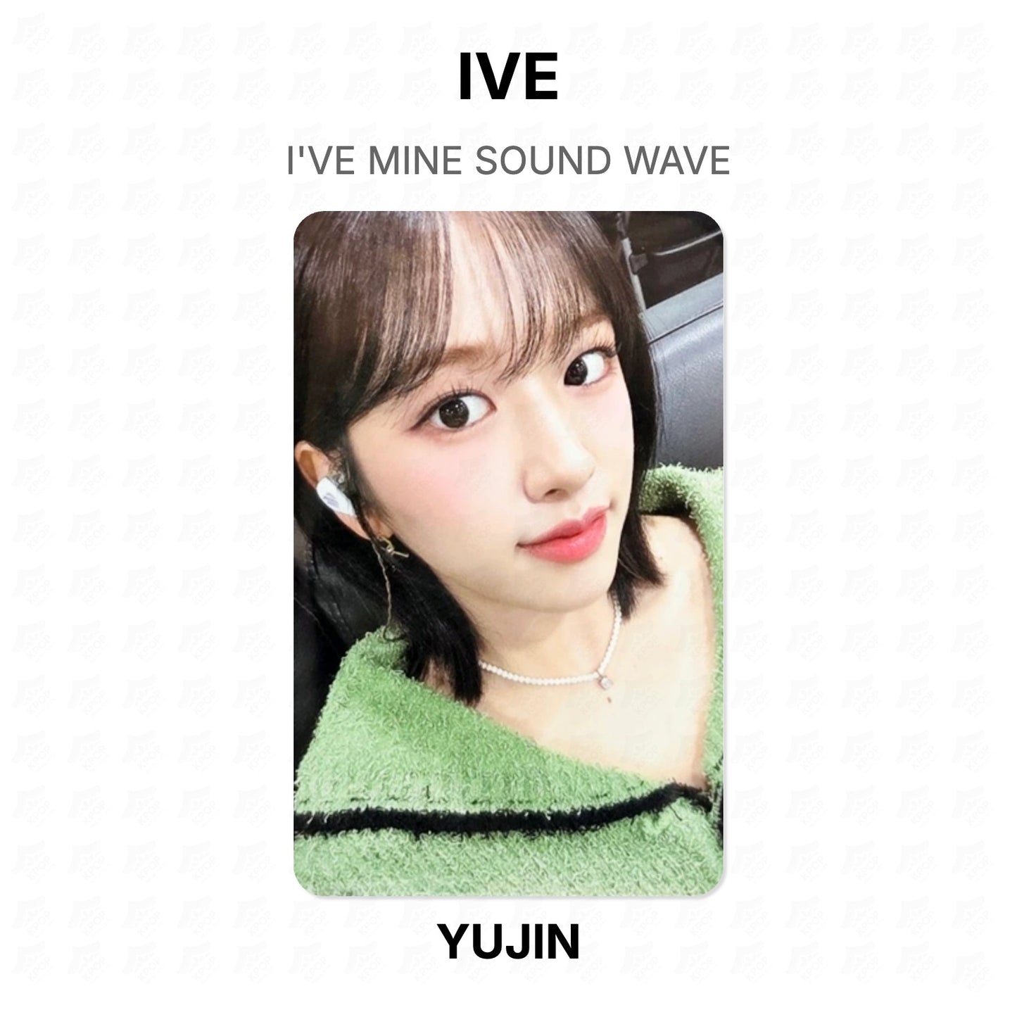 IVE I'VE MINE SOUND WAVE Official Photocard