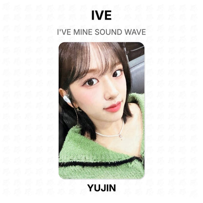 IVE I'VE MINE SOUND WAVE Official Photocard