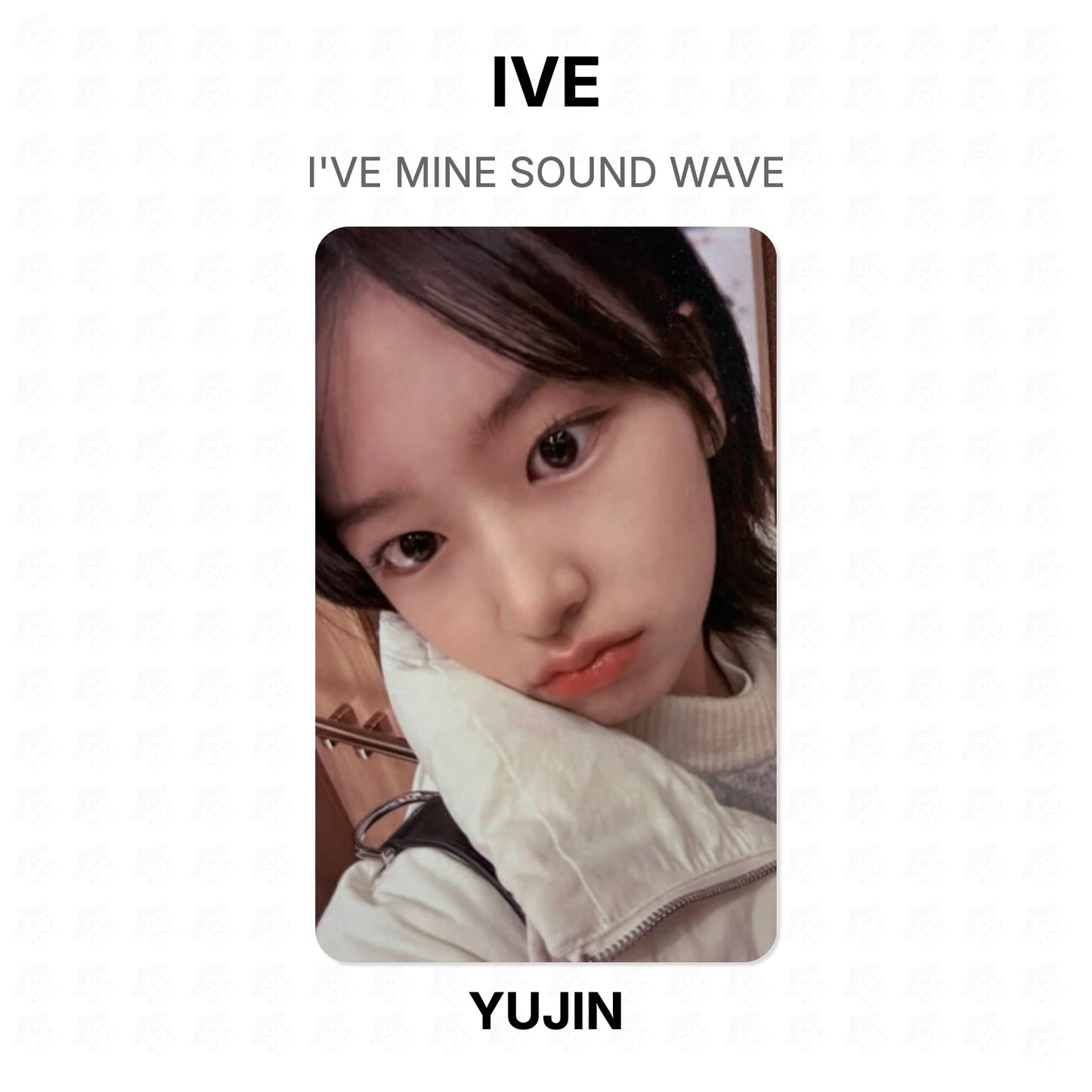 IVE I'VE MINE SOUND WAVE Official Photocard
