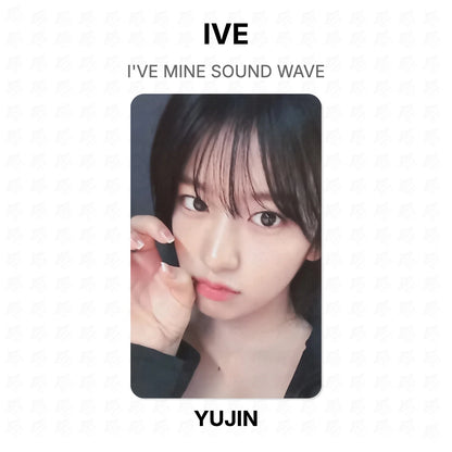 IVE I'VE MINE SOUND WAVE Official Photocard