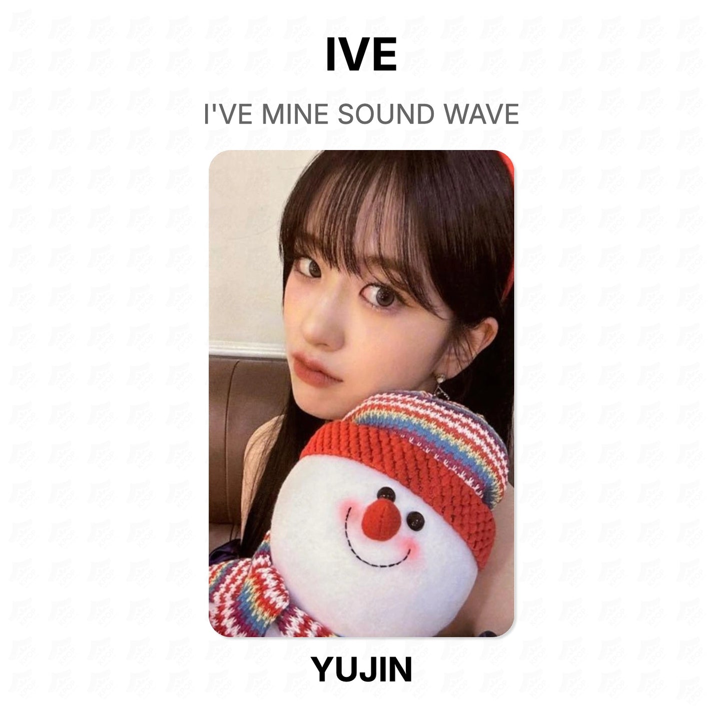 IVE I'VE MINE SOUND WAVE Official Photocard
