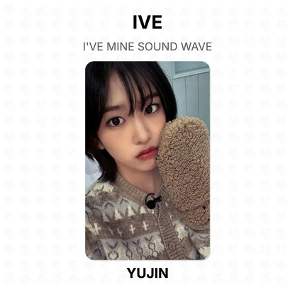 IVE I'VE MINE SOUND WAVE Official Photocard