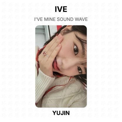 IVE I'VE MINE SOUND WAVE Official Photocard