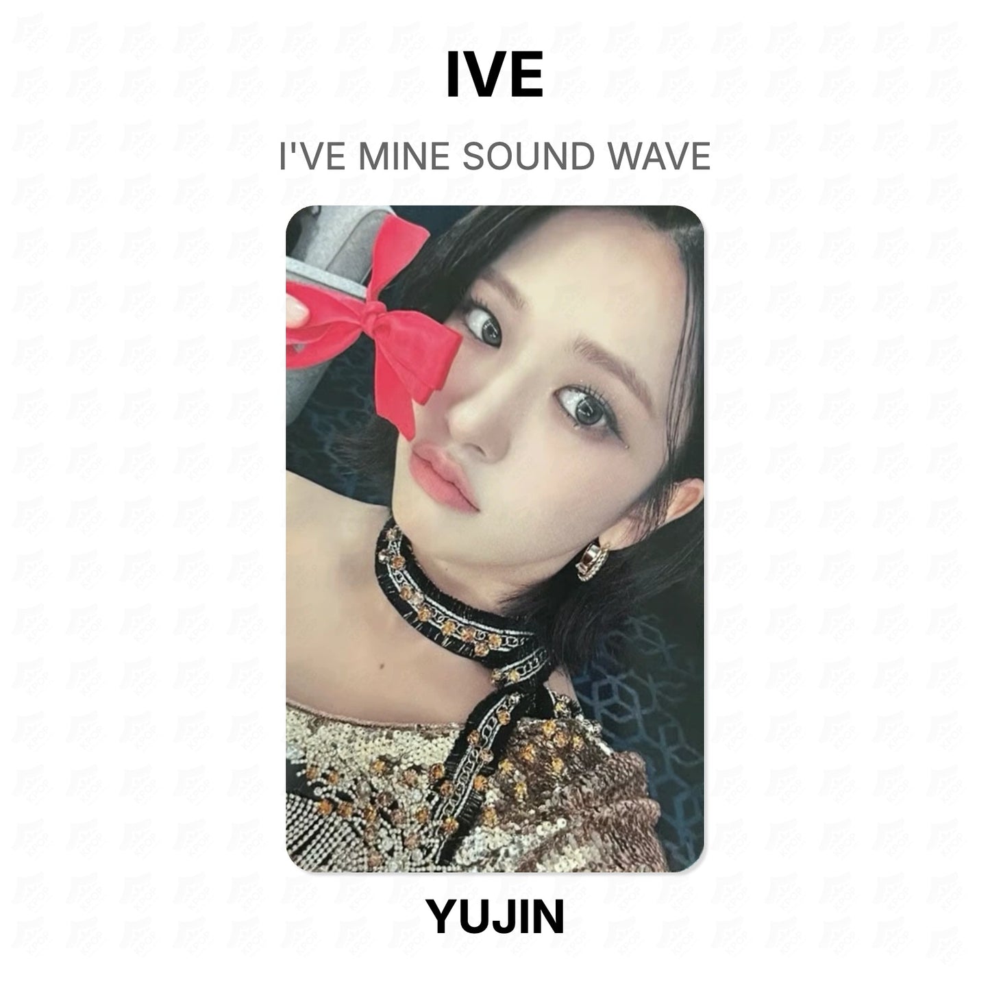 IVE I'VE MINE SOUND WAVE Official Photocard