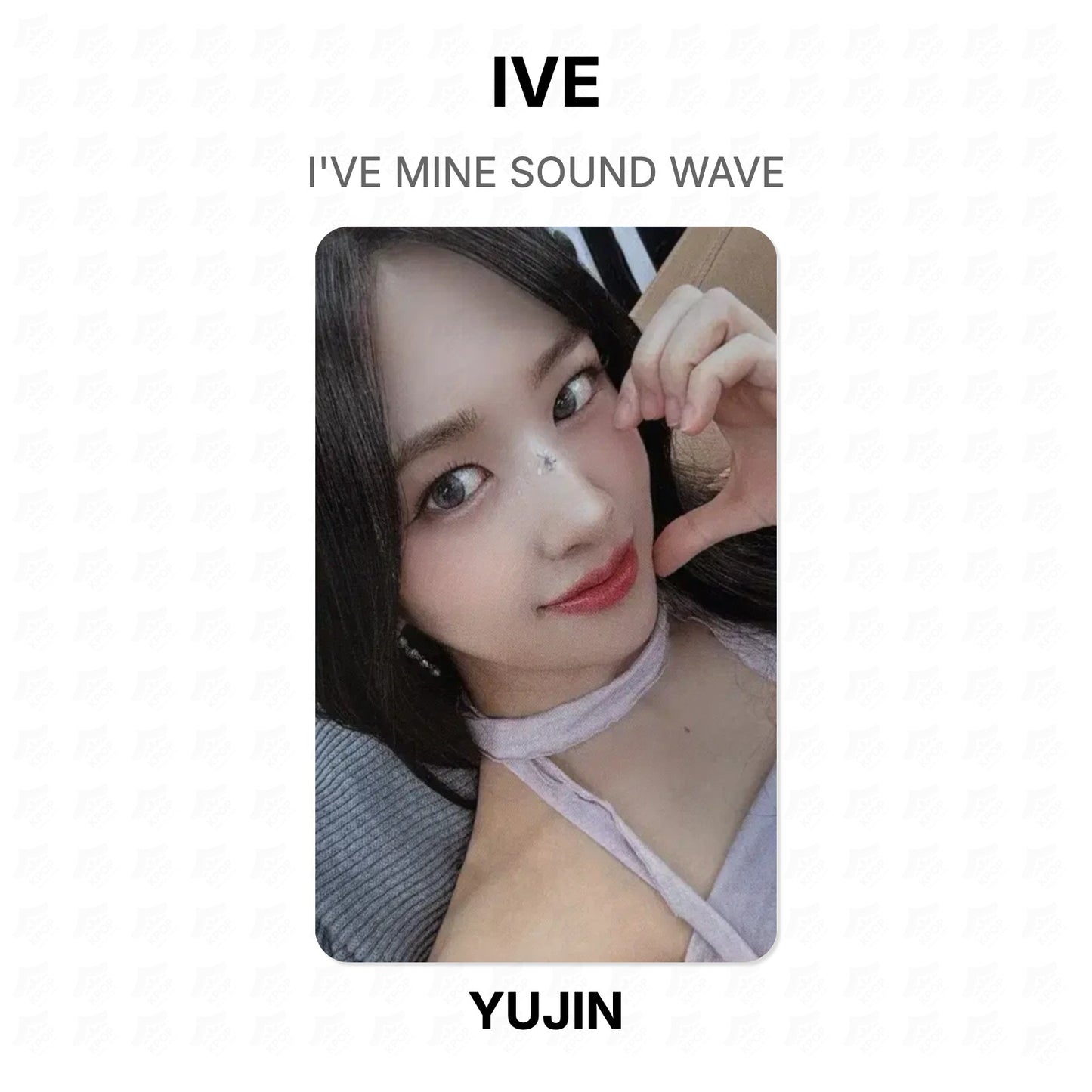 IVE I'VE MINE SOUND WAVE Official Photocard