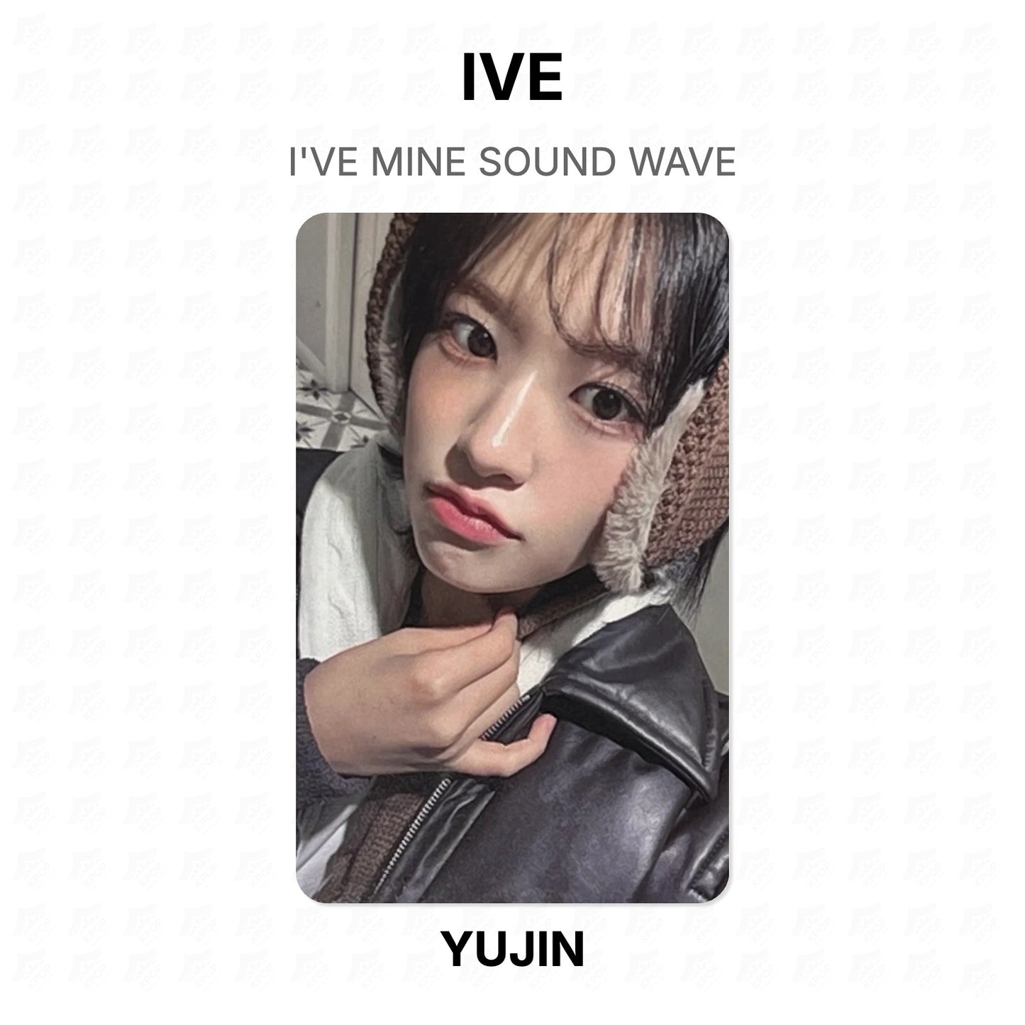 IVE I'VE MINE SOUND WAVE Official Photocard