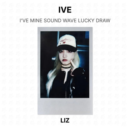 IVE I'VE MINE SOUND WAVE LUCKY DRAW Official Photocard