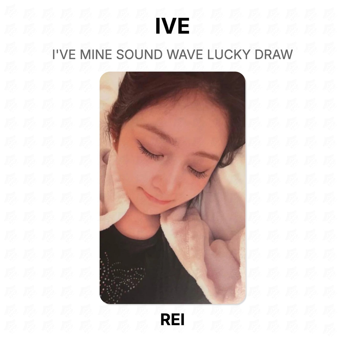 IVE I'VE MINE SOUND WAVE LUCKY DRAW Official Photocard