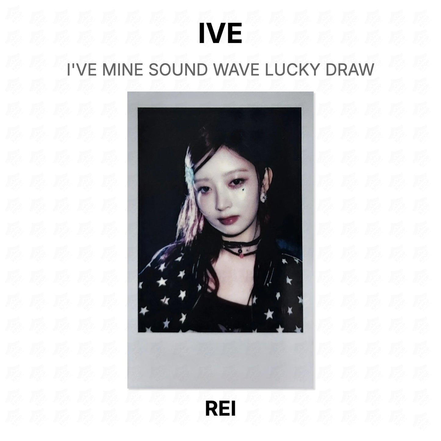 IVE I'VE MINE SOUND WAVE LUCKY DRAW Official Photocard