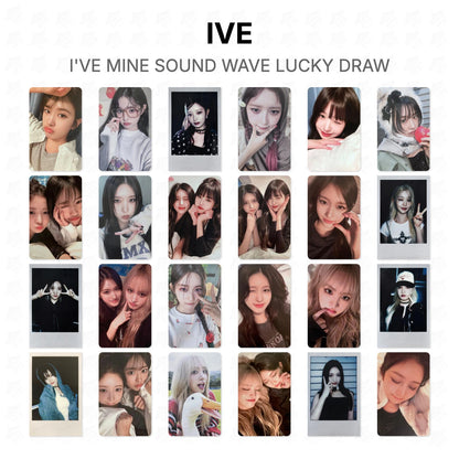 IVE I'VE MINE SOUND WAVE LUCKY DRAW Official Photocard