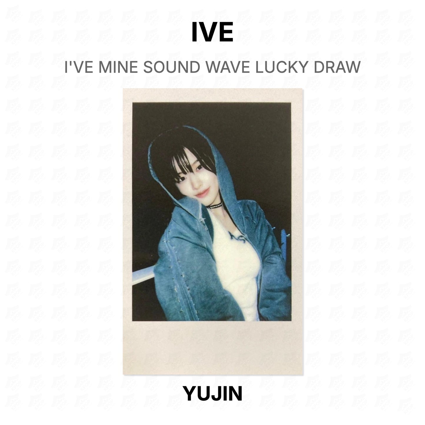 IVE I'VE MINE SOUND WAVE LUCKY DRAW Official Photocard