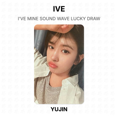 IVE I'VE MINE SOUND WAVE LUCKY DRAW Official Photocard