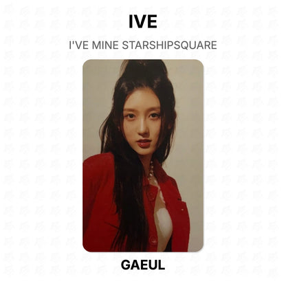IVE I'VE MINE STARSHIPSQUARE Official Photocard