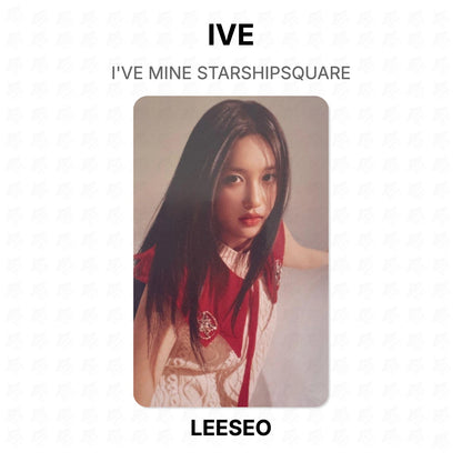 IVE I'VE MINE STARSHIPSQUARE Official Photocard