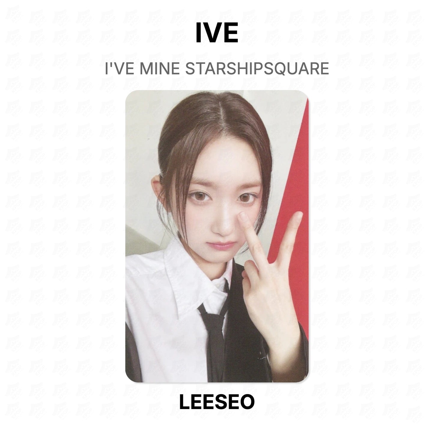 IVE I'VE MINE STARSHIPSQUARE Official Photocard