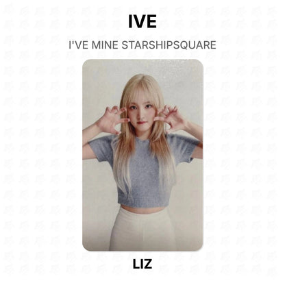IVE I'VE MINE STARSHIPSQUARE Official Photocard