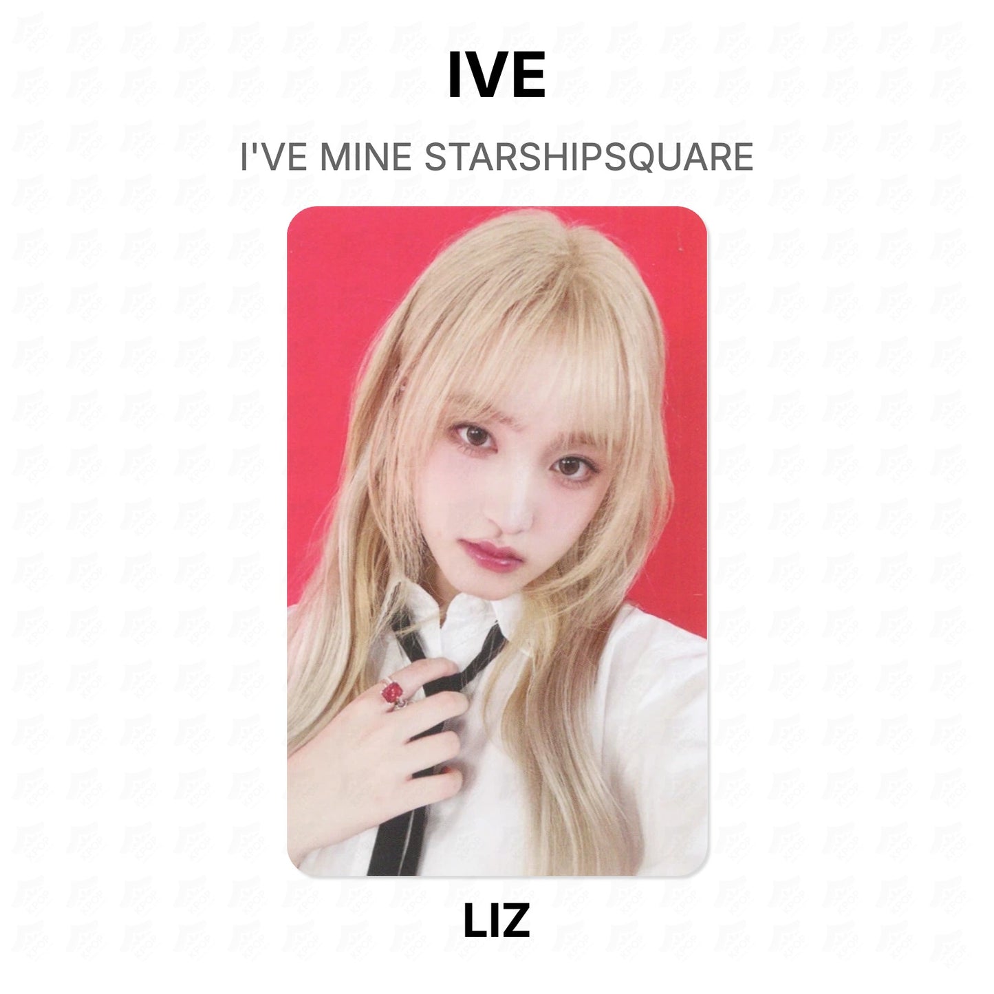 IVE I'VE MINE STARSHIPSQUARE Official Photocard