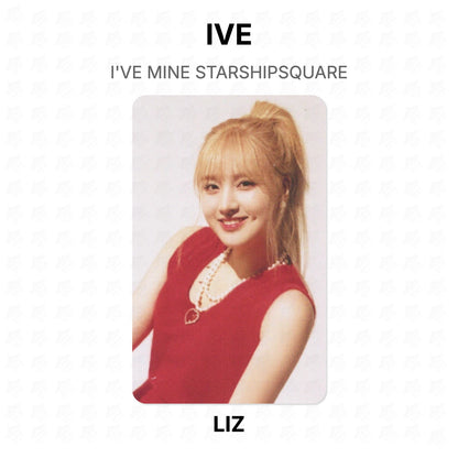 IVE I'VE MINE STARSHIPSQUARE Official Photocard