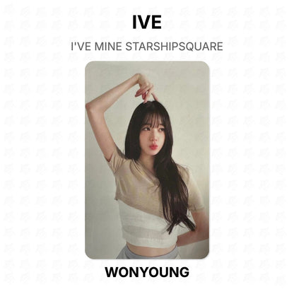 IVE I'VE MINE STARSHIPSQUARE Official Photocard